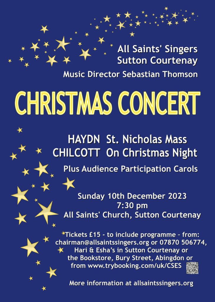 All Saints' Singers Christmas Concert 2023