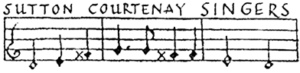 Sutton Courtenay Singers logo