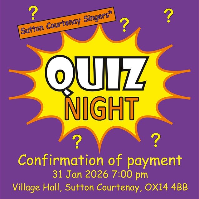 Quiz night payment image